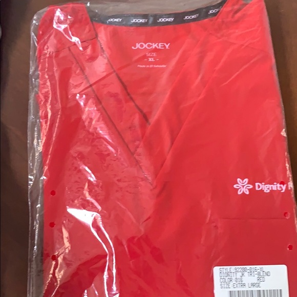 Medical Scrub Jockey Unisex Tri-Blend Top - Picture 2 of 8